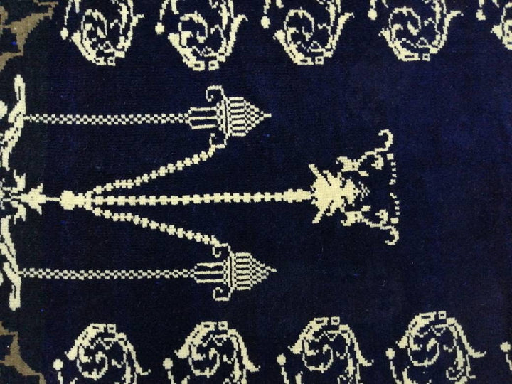 Navy Vintage Turkish Rug 2' 5" x 3' 8" - No. WR87376