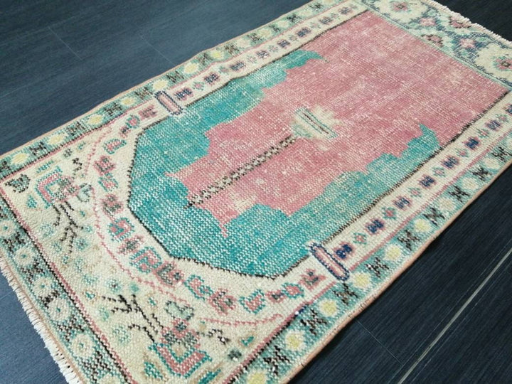 Rust Oushak Rug 2' x 4' - No. WR88287