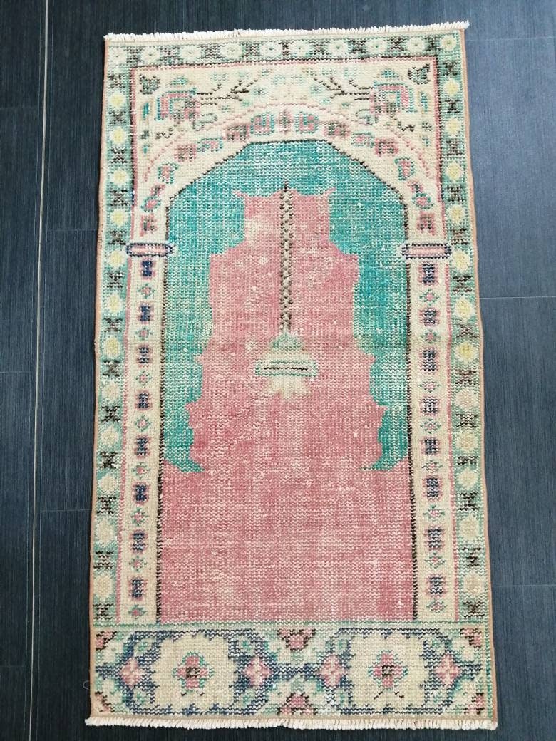 Rust Oushak Rug 2' x 4' - No. WR88287