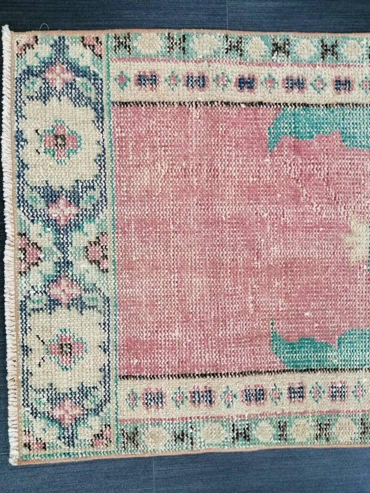Rust Oushak Rug 2' x 4' - No. WR88287
