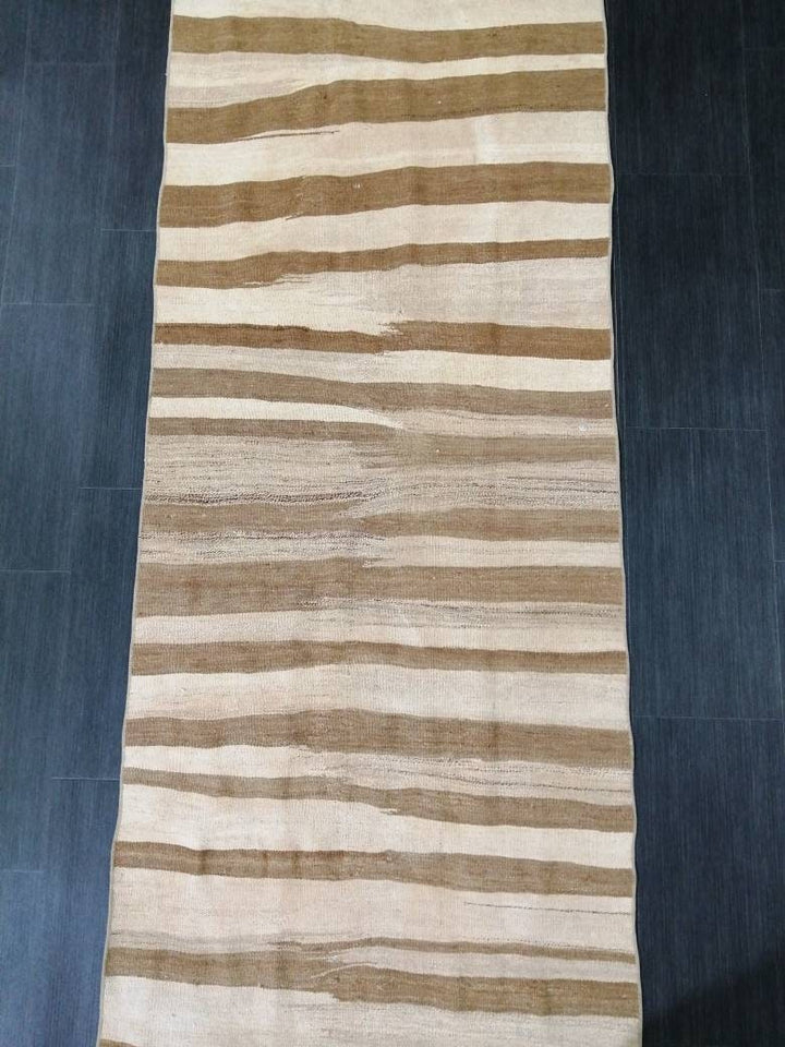 Rust Turkish Runner Rug 2' 9" x 11' 8" Hand-Knotted view