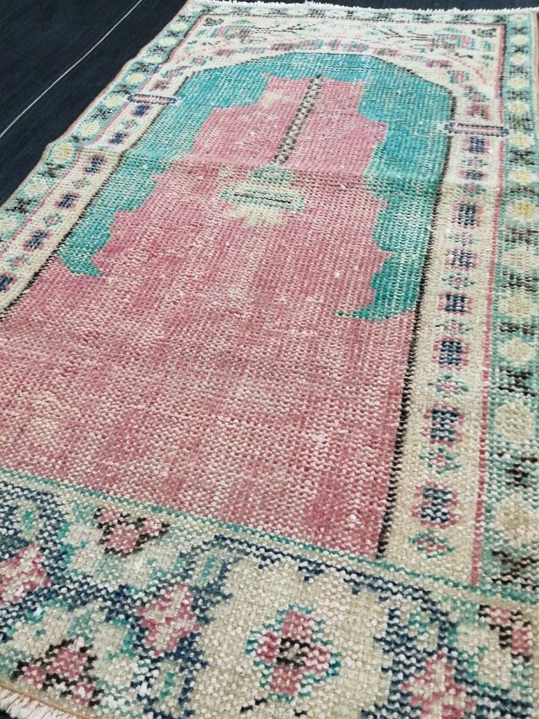Rust Oushak Rug 2' x 4' - No. WR88287