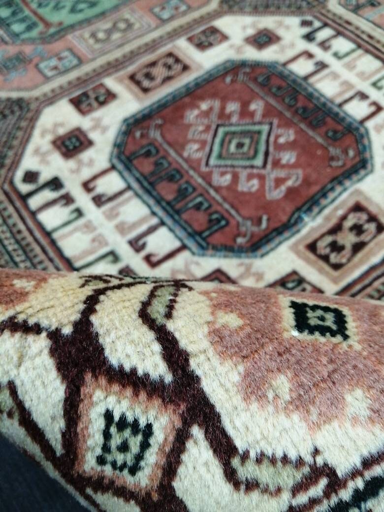 Blue Turkish Oushak Rug 6' 4" x 9' 5" Hand-Knotted | No. WR16563