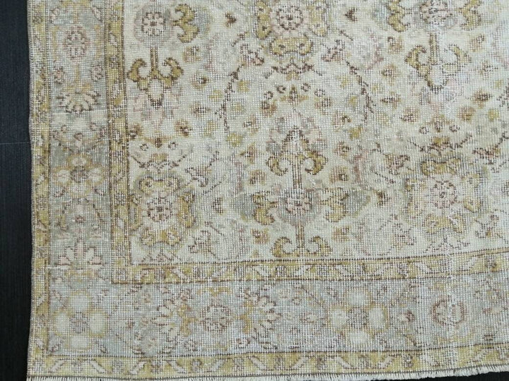 Turkish Oushak Rug 5' 4" x 9' 2" Hand-Knotted view