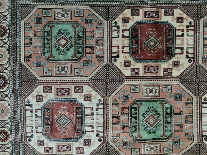 Blue Turkish Oushak Rug 6' 4" x 9' 5" Hand-Knotted | No. WR16563