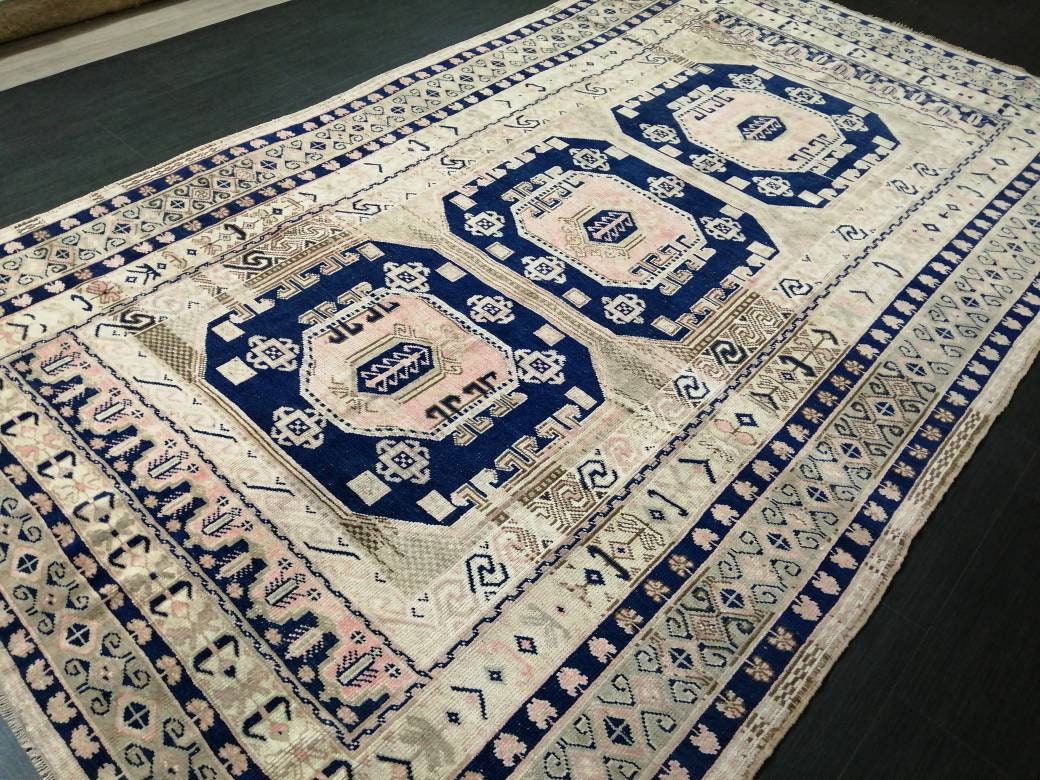 Pink Turkish Runner Rug 5' 9" x 9' 9" Hand-Knotted view 9