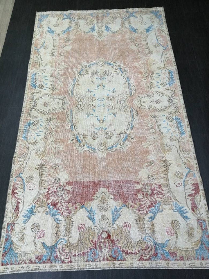 Turkish Oushak Rug 5' 10" x 10' 4" Hand-Knotted view 9