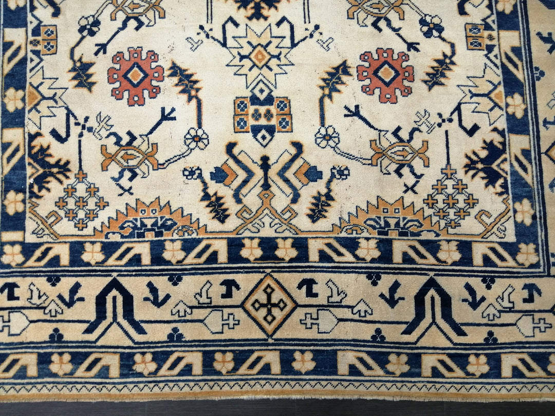 Blue Oushak Rug 9' 1" x 11' 11" - No. WR98234