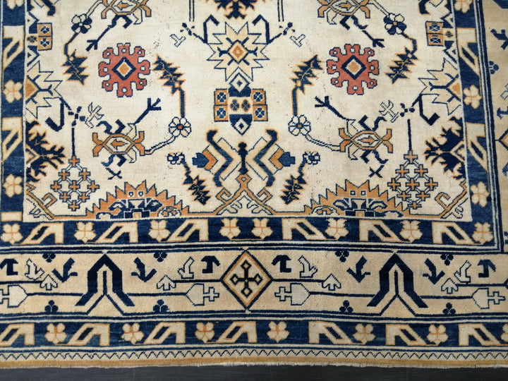 Blue Oushak Rug 9' 1" x 11' 11" - No. WR98234
