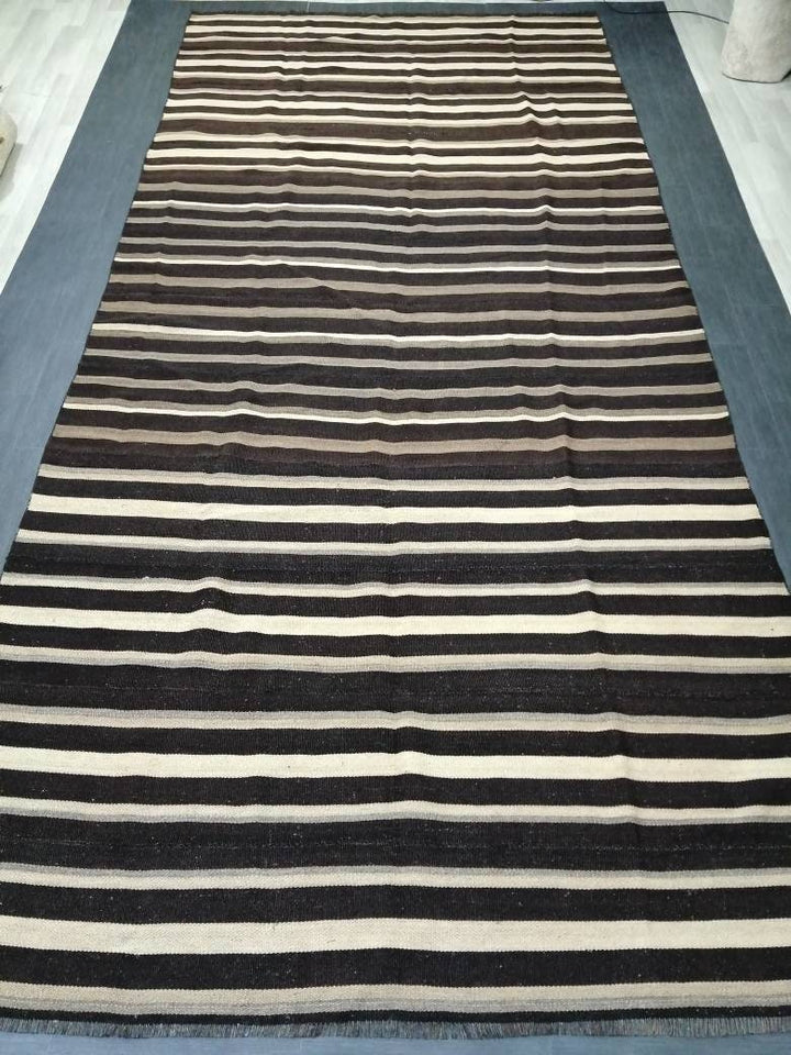 Rust Turkish Runner Rug 7' 1" x 15' 4" Hand-Knotted view