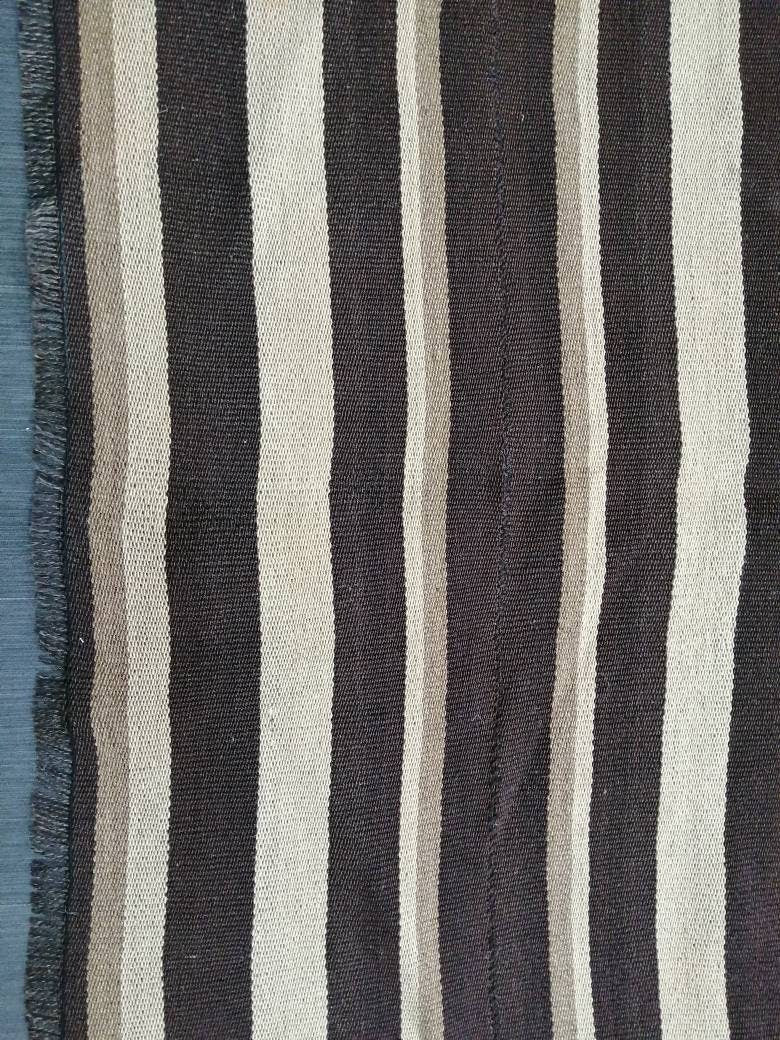 Rust Turkish Runner Rug 7' 1" x 15' 4" Hand-Knotted field