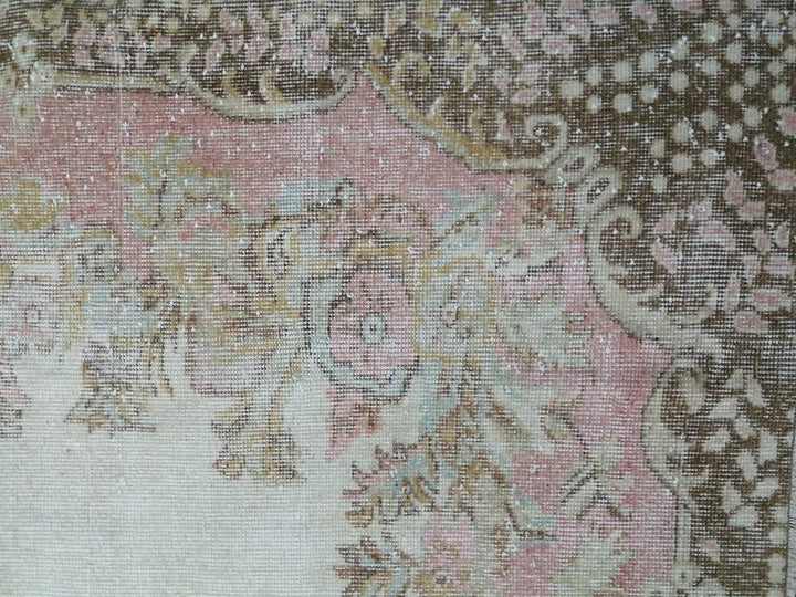 Pink Oushak Rug 5' 10" x 9' 7" - No. WR26407
