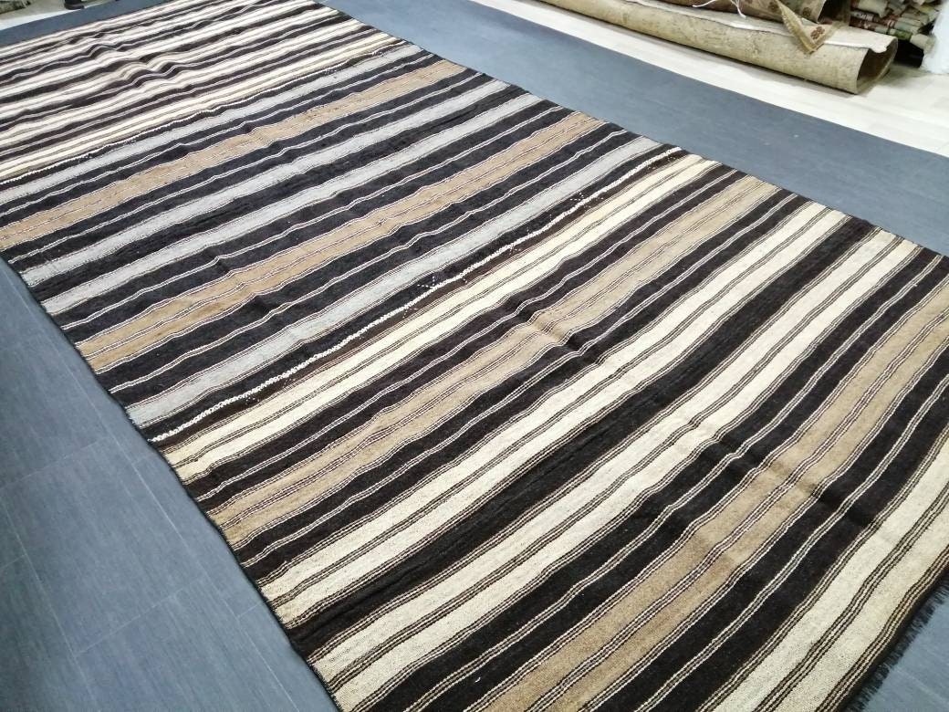 Rust Turkish Runner Rug 6' 2" x 14' 2" Hand-Knotted