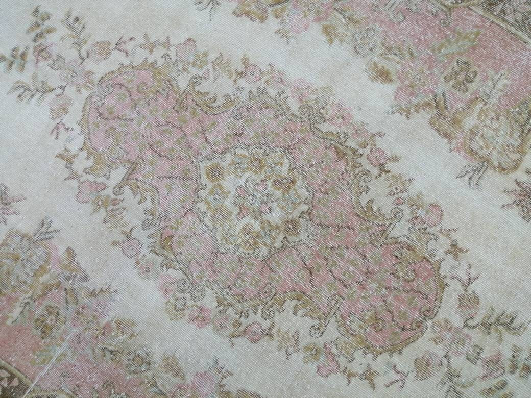 Pink Oushak Rug 5' 10" x 9' 7" - No. WR26407