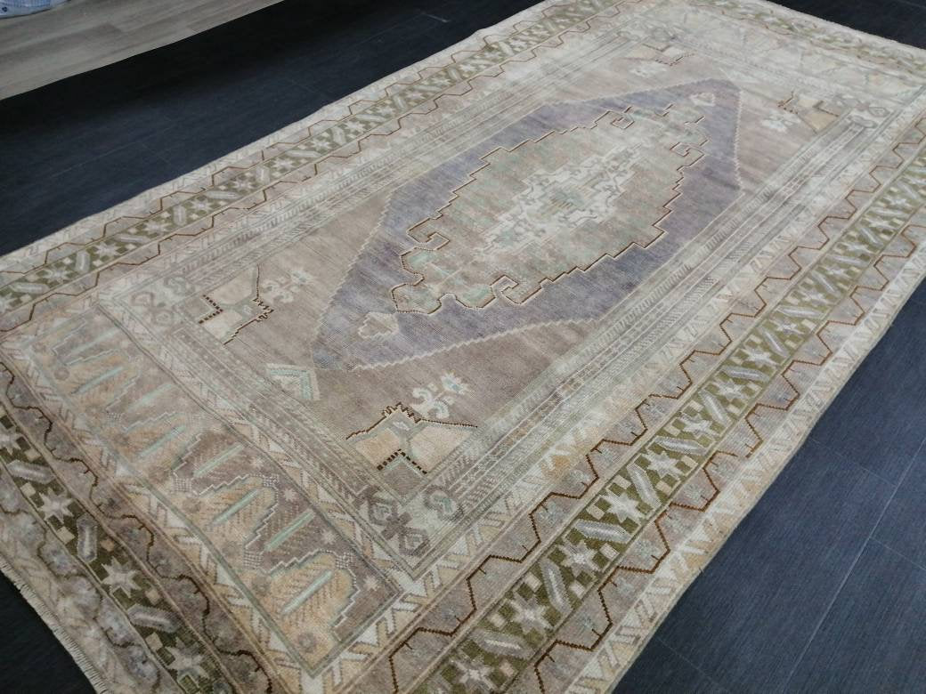 Rust Turkish Runner Rug 5' x 9' 2" Hand-Knotted
