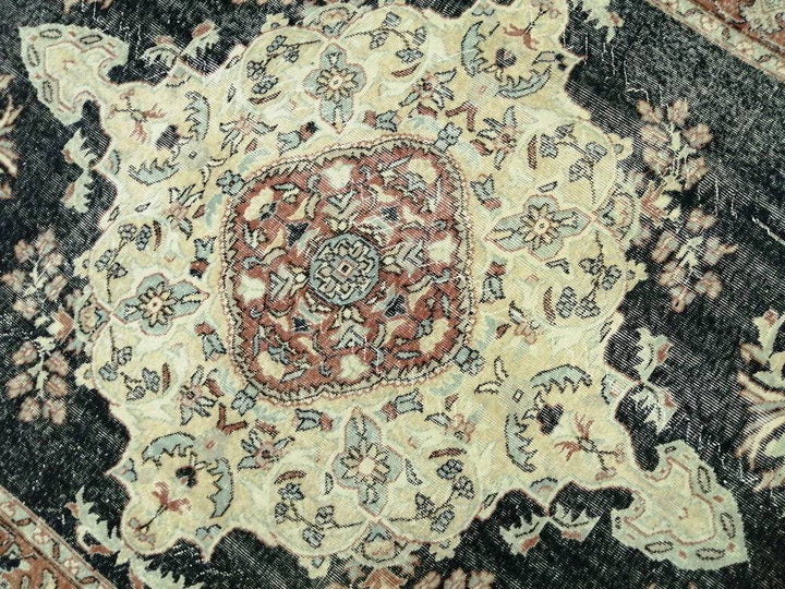 Navy Runner Rug 7' 1" x 10' 5" - No. WR45527