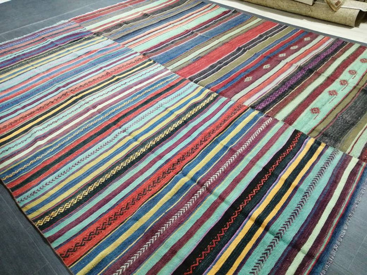 Rust Runner Rug 8' 5" x 9' 10" - No. WR92655