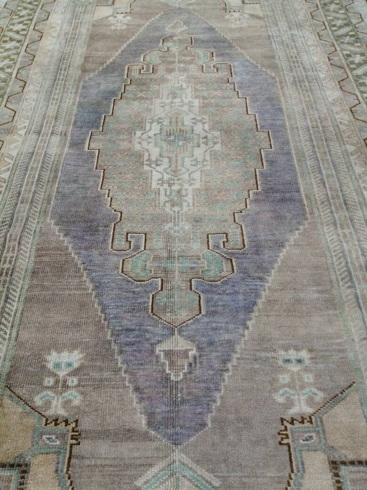 Rust Turkish Runner Rug 5' x 9' 2" Hand-Knotted view