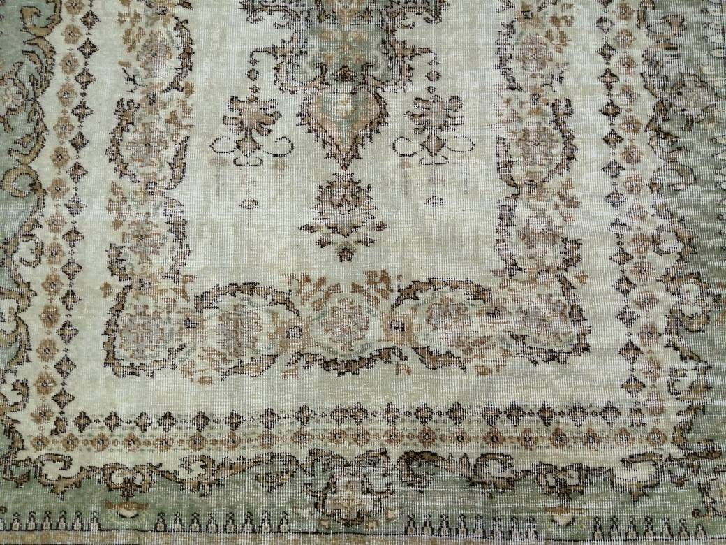 Vintage Vintage Turkish Rug 5' 10" x 9' 2" - No. WR47144