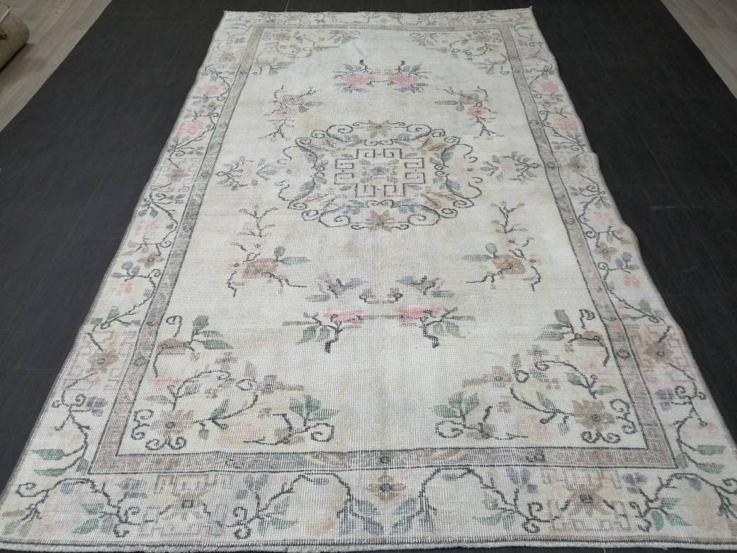 Rust Turkish Runner Rug 5' 1" x 8' 8" Hand-Knotted view
