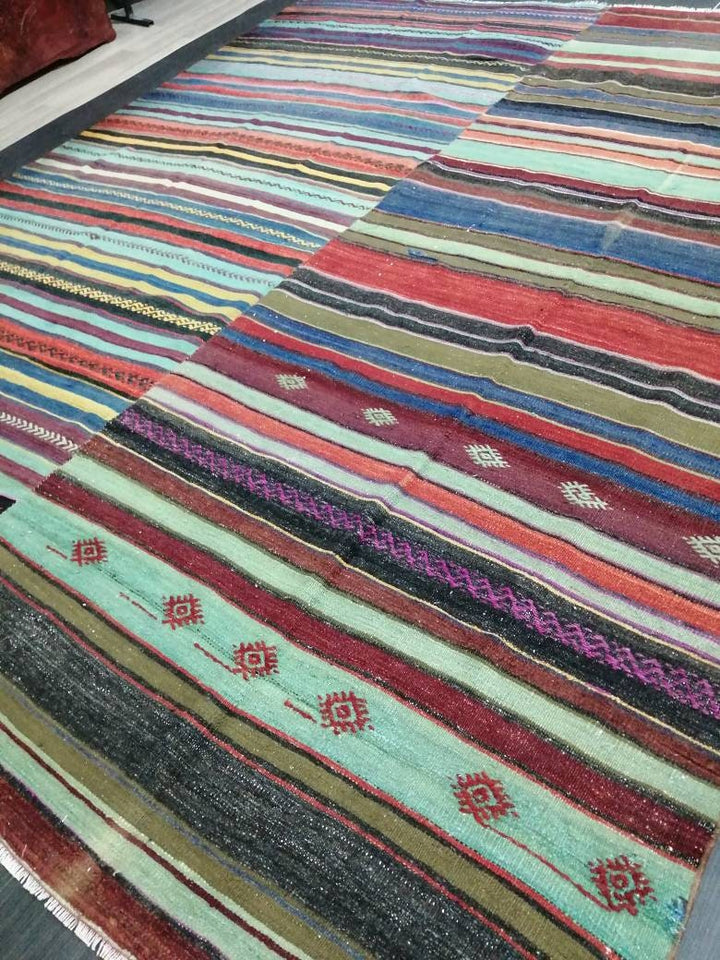 Rust Runner Rug 8' 5" x 9' 10" - No. WR92655