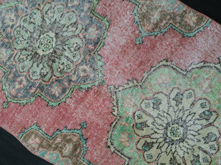 Beige Turkish Runner Rug 2' 10" x 12' 1" Hand-Knotted view 9