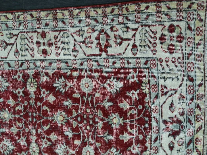 Blue Turkish Oushak Rug 5' 3" x 9' 11" Hand-Knotted | No. WR63664