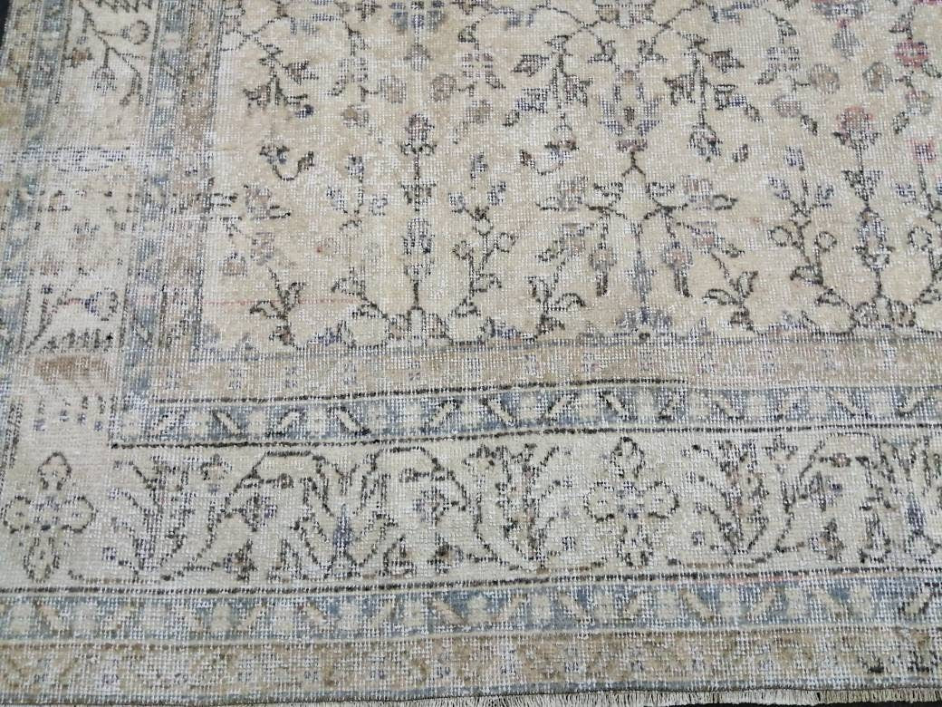 Muted Vintage Turkish Rug 6' 8" x 10' 4" - No. WR22292