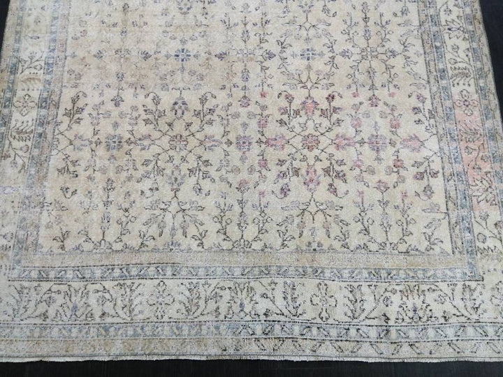 Muted Vintage Turkish Rug 6' 8" x 10' 4" - No. WR22292