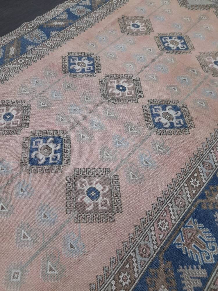 Blue Oushak Rug 6' 3" x 9' 6" - No. WR78862