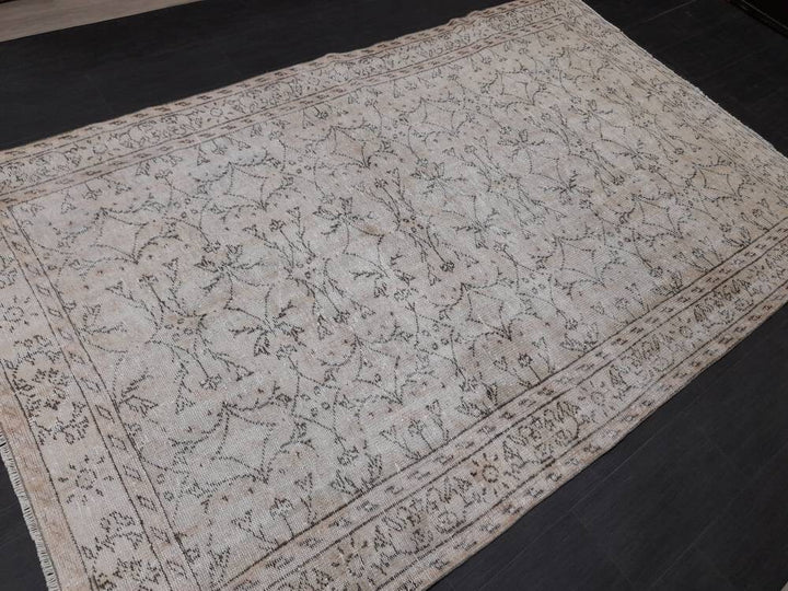 Turkish Oushak Rug 6' x 9' 7" Hand-Knotted