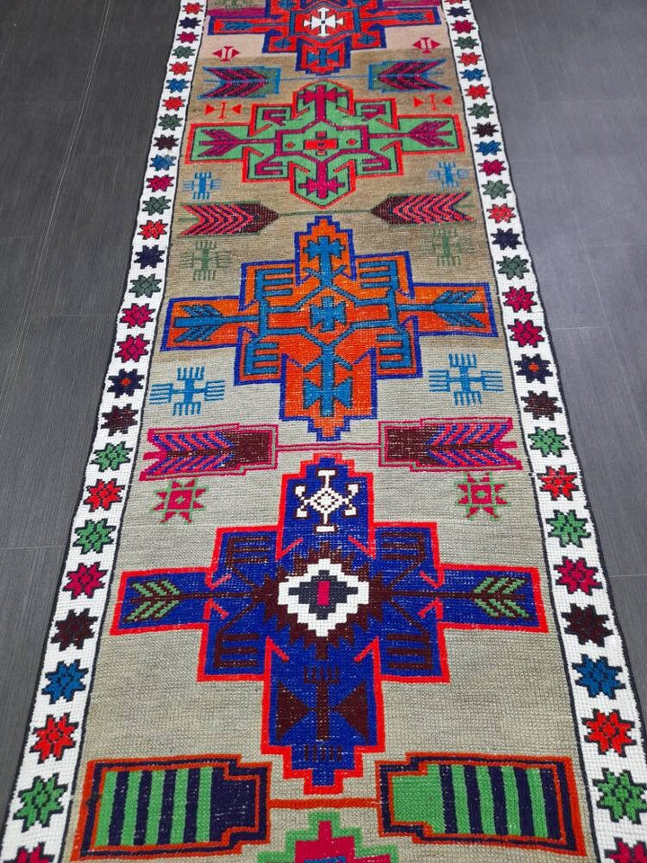 Muted Runner Rug 2' 9" x 10' 11" - No. WR25494