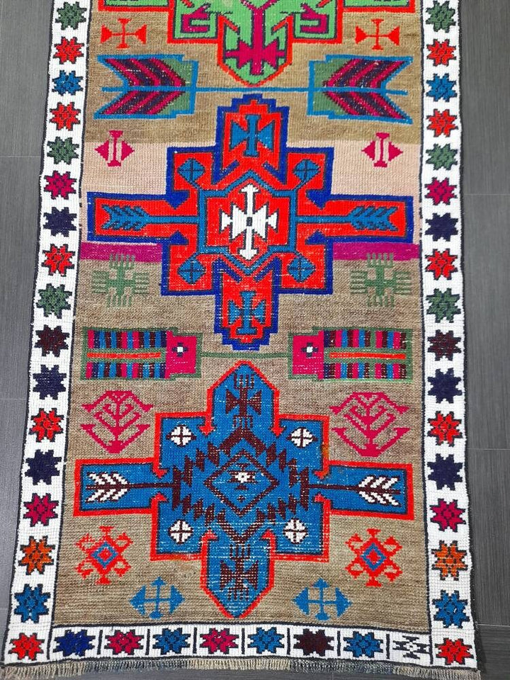 Muted Runner Rug 2' 9" x 10' 11" - No. WR25494