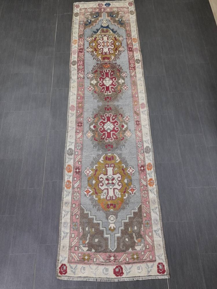 Blue Runner Rug 2' 7" x 10' 2" - No. WR54923