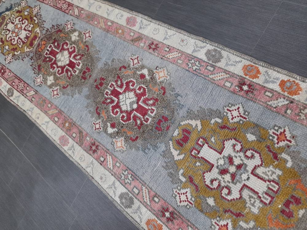 Blue Runner Rug 2' 7" x 10' 2" - No. WR54923