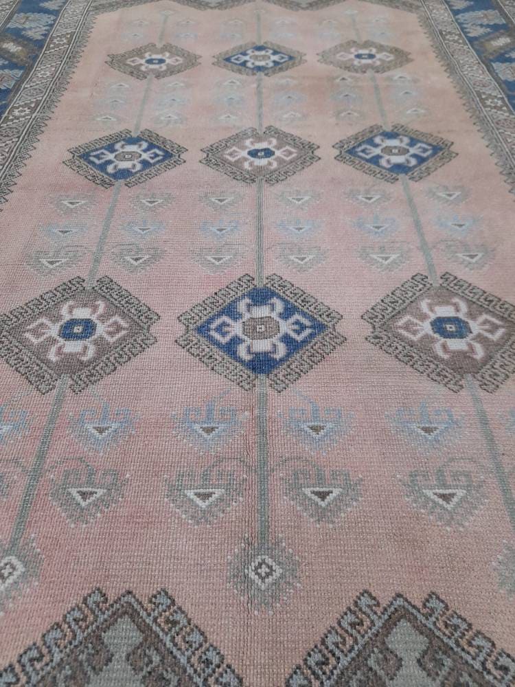 Blue Oushak Rug 6' 3" x 9' 6" - No. WR78862