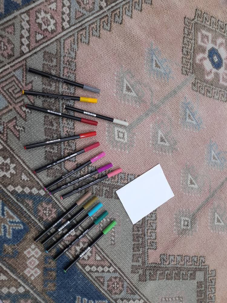 Blue Oushak Rug 6' 3" x 9' 6" - No. WR78862