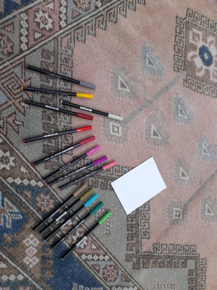 Blue Oushak Rug 6' 3" x 9' 6" - No. WR78862