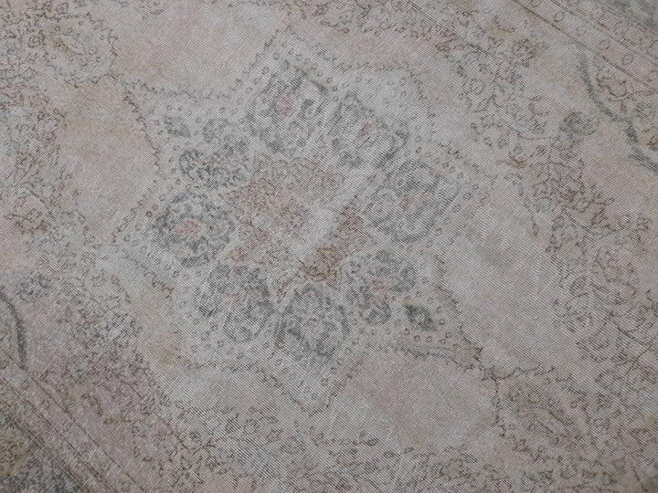 Blue Turkish Oushak Rug 7' x 9' 11" Hand-Knotted | No. WR67501