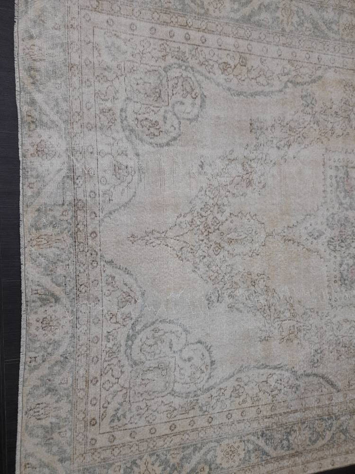 Blue Turkish Oushak Rug 7' x 9' 11" Hand-Knotted | No. WR67501