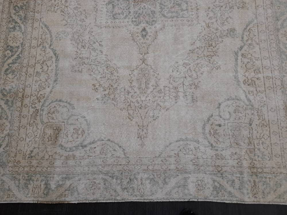 Blue Turkish Oushak Rug 7' x 9' 11" Hand-Knotted | No. WR67501