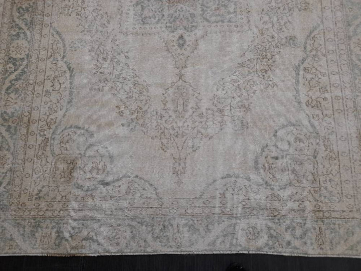 Blue Turkish Oushak Rug 7' x 9' 11" Hand-Knotted | No. WR67501