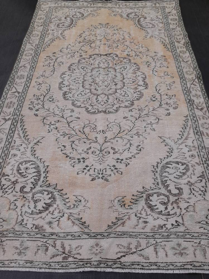 Rust Turkish Runner Rug 5' 5" x 9' 1" Hand-Knotted view 9
