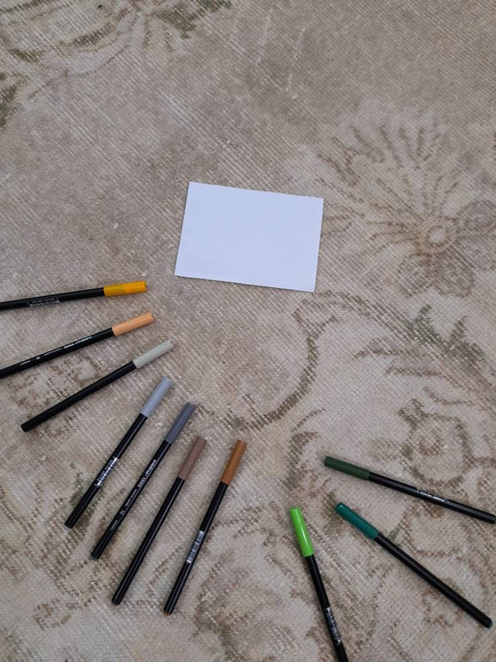 Muted Vintage Turkish Rug 6' 4" x 9' 10" - No. WR44297