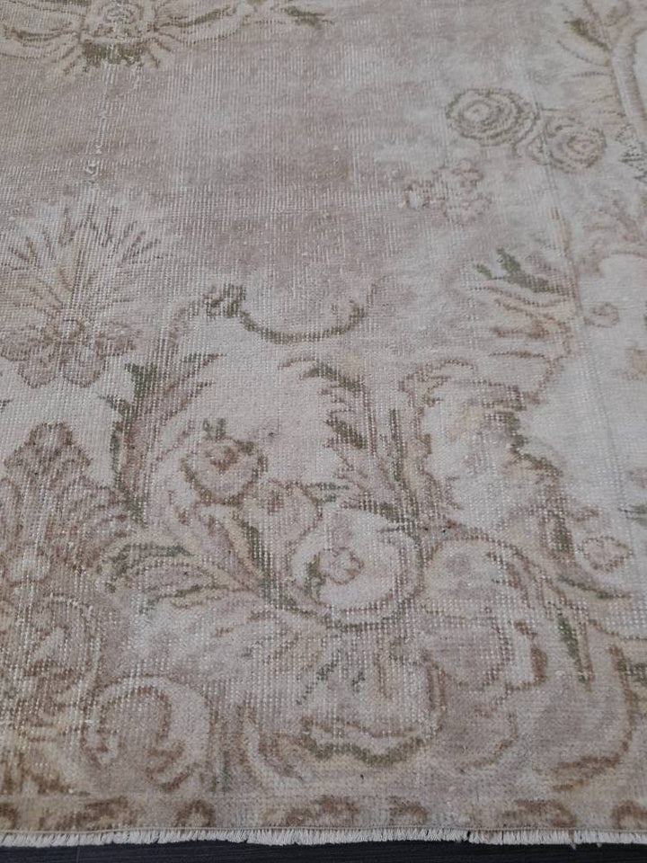 Muted Vintage Turkish Rug 6' 4" x 9' 10" - No. WR44297