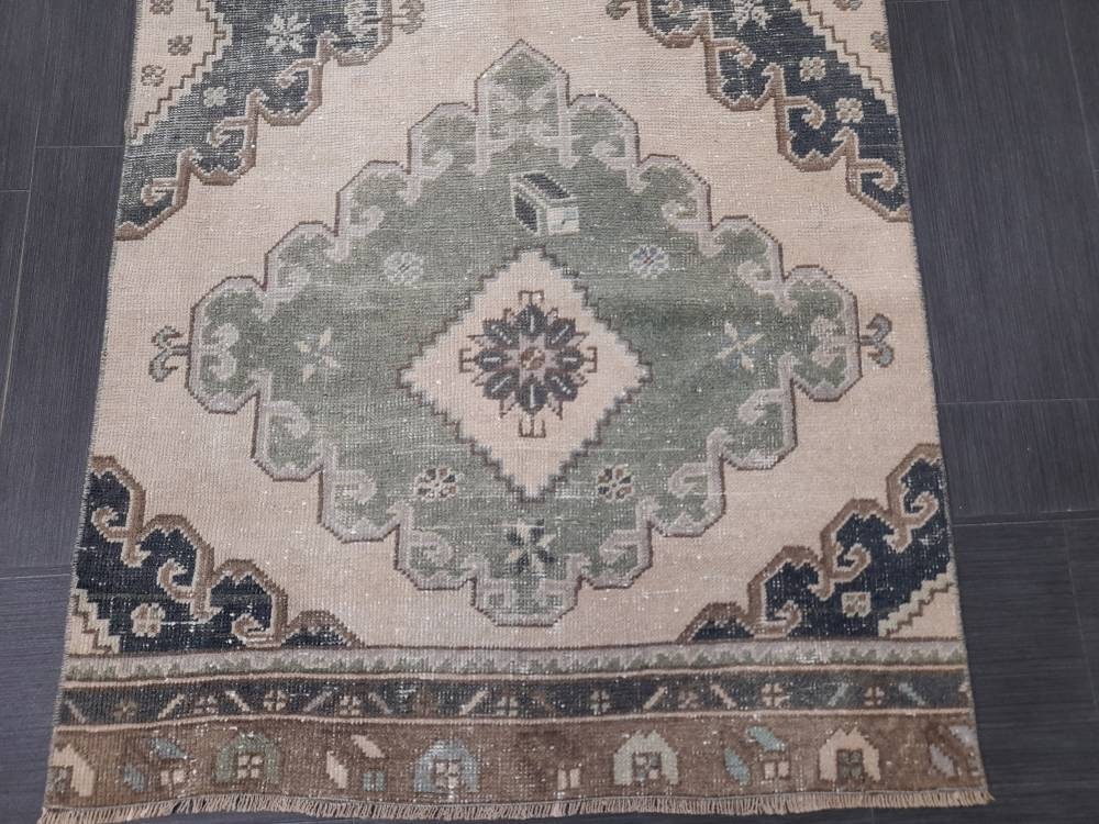 Muted Runner Rug 2' 11" x 12' 7" - No. WR71903