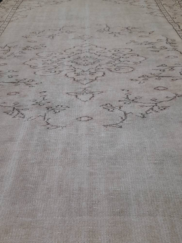 Rust Turkish Oushak Rug 6' 2" x 9' 3" Hand-Knotted view