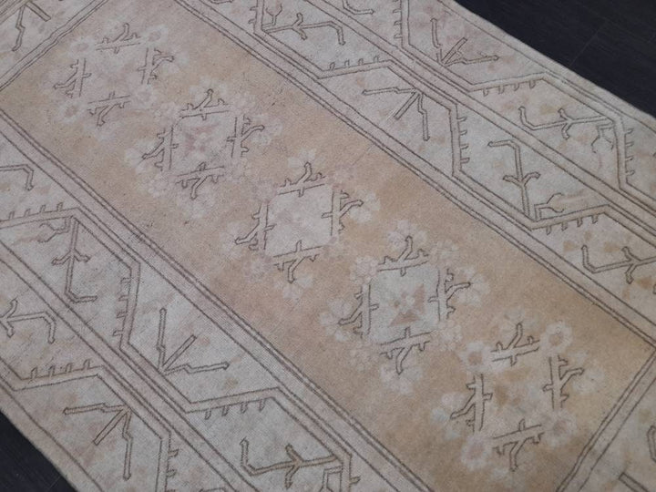 Blue Turkish Oushak Rug 5' 2" x 8' 7" Hand-Knotted | No. WR77834