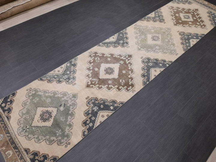 Muted Runner Rug 2' 11" x 12' 7" - No. WR71903