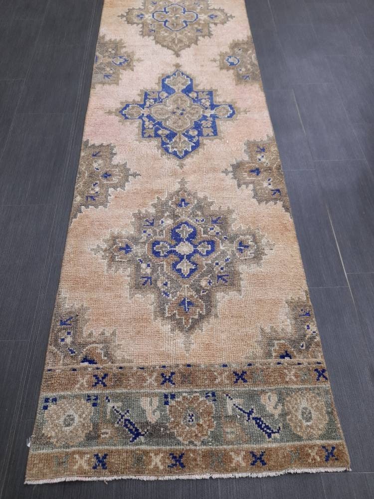 Turkish Runner Rug 2' 7" x 11' 7" Hand-Knotted view 9
